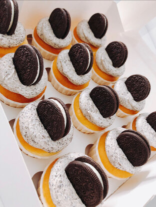 Cupcakes oreo