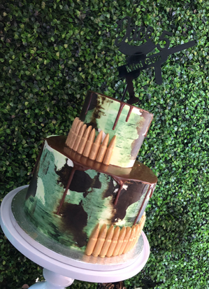 mariasweetcakery Camo taart