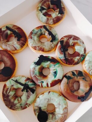 Camo donuts