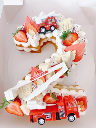 mariasweetcakery Cijfercake brandweer