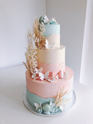 mariasweetcakery Boho gender reveal