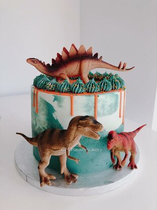 mariasweetcakery Dino taart