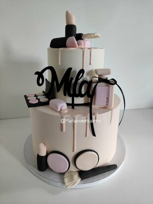 mariasweetcakery Make up taart