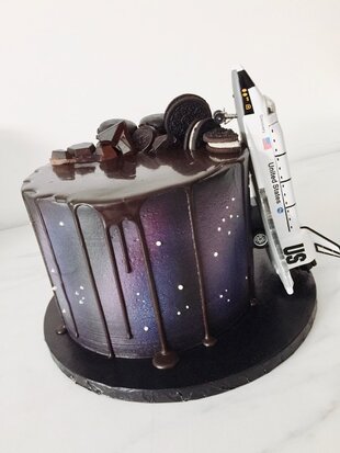 mariasweetcakery Galaxy Taart