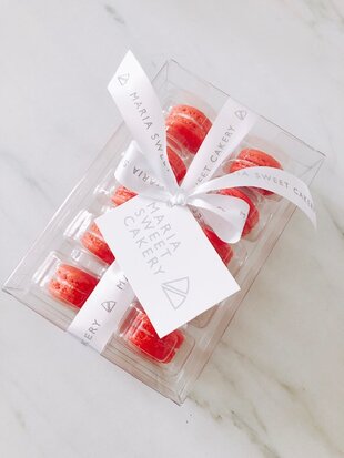 mariasweetcakery macarons rood