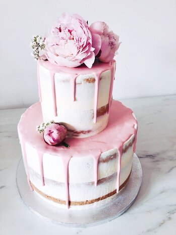 mariasweetcakery Bloemen taart