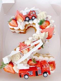Brandweer Cijfercake