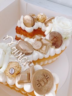 Cijfer cake Bitcoin
