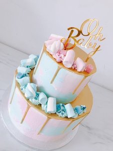 mariasweetcakery Oh baby marble