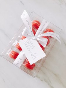 mariasweetcakery macarons rood